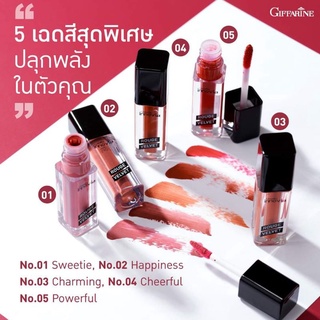 ลิปแมท กันน้ำ ติดทน ไม่ติดแก้ว Giffarine Innovia Rouge Velvet Gen