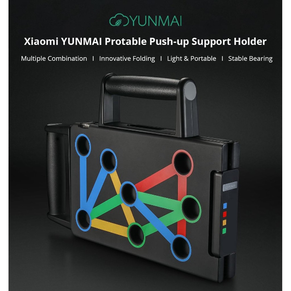 XIAOMI YUNMAI Portable Push-Up Holder Folding Board - Push Up Board Aid จาก YUNMAI