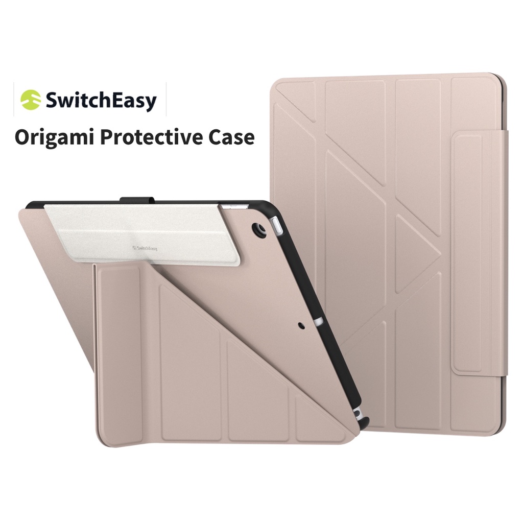 SE Ori 10.2 เคสสำหรับไอแผด 10.2 Gen 9/8/7 ยี่ห้อ SwitchEasy รุ่น Origami ฝาพับแบบจีบ