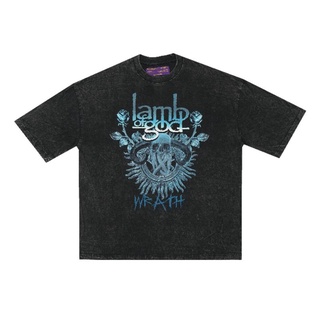 [COD]เสื้อยืด พิมพ์ลาย Local BRAND TOXIC 1805 LAMB OF GOD