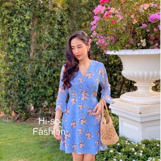 🔥Sale🔥 Pretty Floral Dress เดรสลายดอก 019