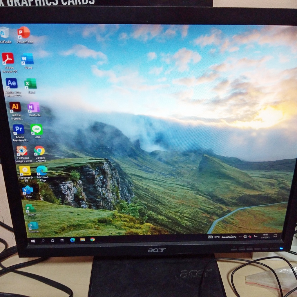 จอคอม Acer SpecsAcer V193A | Shopee Thailand