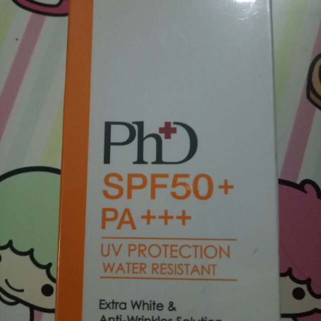 ครีมกันแดด phd