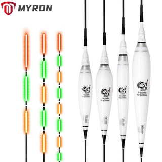 Myron ทุ่นลอยน้ําตกปลา ทรงสามเหลี่ยม มีไฟ LED