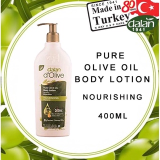 ❤️‍🔥❤️‍🔥พร้อมส่ง Dalan D’ Olive โลชั่นบำรุงผิวกาย ขนาด 400 Ml สินค้านำเข้าจากประเทศตุรกี
