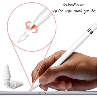 หัวปากกาไอแพด รุ่นเทียบแท้ sensitive touch : Nip for iPad pencil gen 1 &amp; 2