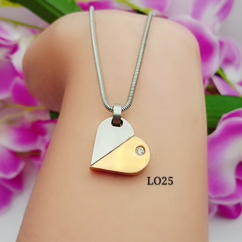 Xuping สร้อยคอไทเทเนียมนําเข้า star+