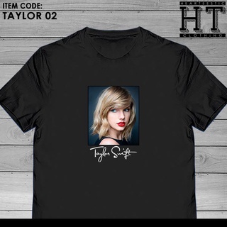 Kl  ✆❧✸Taylor Swift เสื้อเชิ้ต คอลเลกชัน สีดํา คุณภาพสูง สําหรับทุกเพศ ทุกวัย VINTAGE