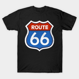 ถูกสุดๆเสื้อเชิ้ต Route 66 Topรหัสเต็ม