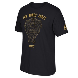 ใหม่ เสื้อยืดแขนสั้น พิมพ์ลายศิลปะการต่อสู้ MMA UFC197 Reebok Jon Jones สําหรับผู้ชายสามารถปรับแต่งได้