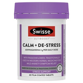 Swisse Ultiboost Calm &amp; De-Stress 60 Pack