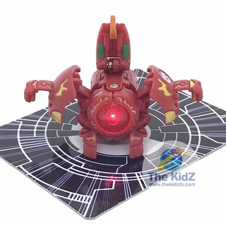 Bakugan Bakubolt Pyrus Lumitroid บาคุกัน มีไฟพร้อมเสียงเอฟเฟค (rare)