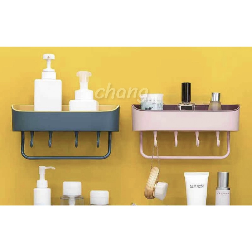 ชั้นวางสบู่ ติดผนัง ไม่ต้องเจาะ ถอดทำความสะอาดได้ง่าย CH0537 🎯โปรดอ่านรายละเอียดสินค้าก่อนสั่งซื้อคะ🎯