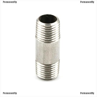 Permanentfly ท่อสแตนเลสเกลียว ss 304 NPT 1/4 ตัวผู้ x 1/5 SS304