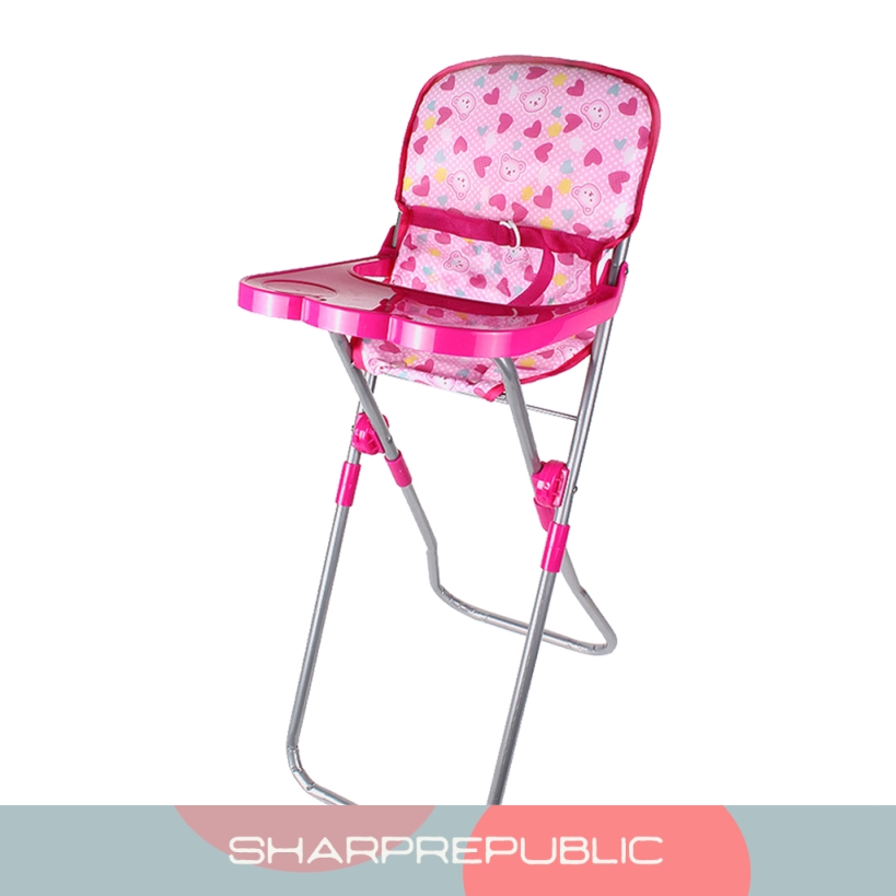 Baby Doll High Chair Fits MellChan and 912 Inch Reborn Dolls Kids