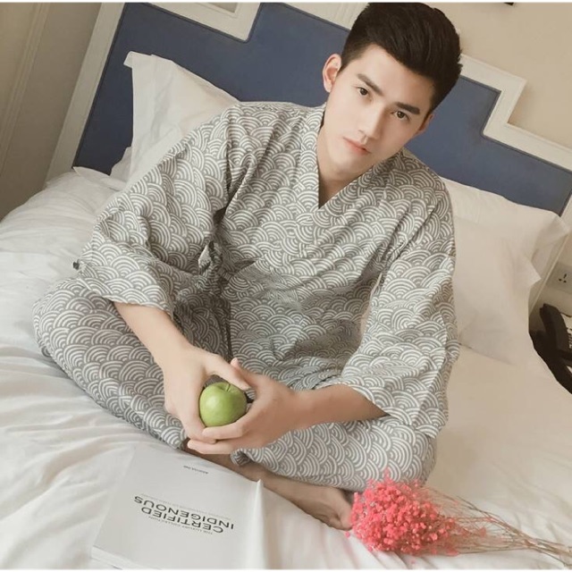 (พร้อมส่ง) (jinbei) ชุดลำลองญี่ปุ่น ชุดจิมเบ