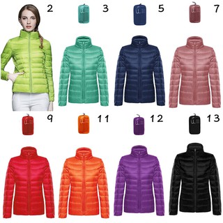 🔥ขนเป็ดแท้🔥Ultra Light Down Jacket เสื้อกันหนาวขนเป็ดพร้อมถุงเก็บ (11718X)