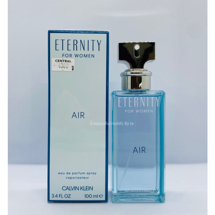 Calvin Klein Eternity Air for women ขวดใหญ่กล่องเทสเตอร์ EDP 100 ml