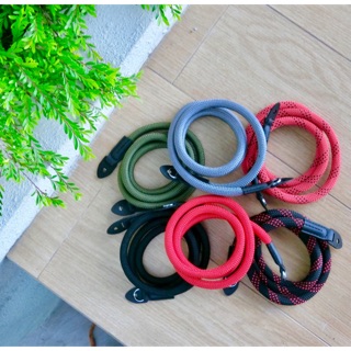 สายถัก สายคล้องกล้อง/สายเชือกคล้องกล้อง สายวินเทจ สายกล้องฟิล์ม(Climbing rope)
