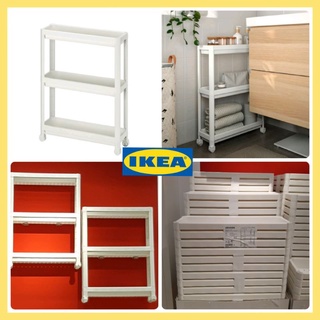 IKEA VESKEN อีเกีย เวสเก้น ชั้นวางของช่องแคบ จากอีเกีย