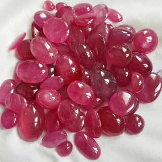 ทับทิมแท้ เนื้อแข็ง แท้100% จากอัฟริกา ชมพูแดงสวย Africa ruby