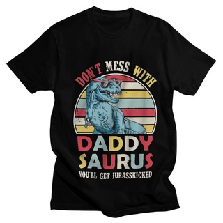 เสื้อแฟชั่นผญ sexy - ผู้ชายเสื้อยืดแปลกใหม่ Mamasaurus T เร็กซ์ไดโนเสาร์แขนสั้น 100% ผ้าฝ้ายเสื้อยื