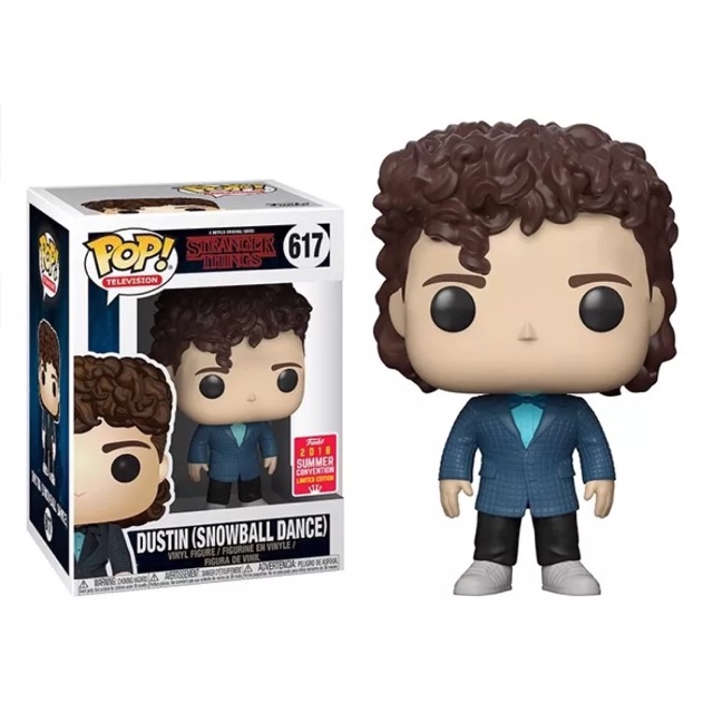 {IN-STOCK} Funko Pop! TELEVISION : Stranger Things : Dustin (Snowball Dance) &lt;2018 Summer Convention Exclusive SDCC&gt;