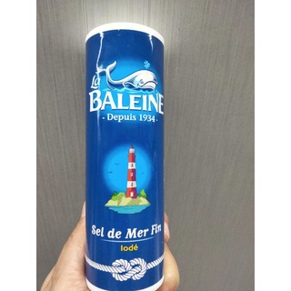 La Baleine Sel De Mer Fin  เกลือ บริโภค เสริม ไอโอดีน 250 กรัม