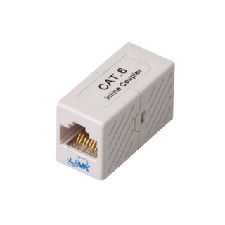 LINK US-4006 : CAT 6 In-Line COUPLER ตัวต่อสายตัวเมีย 2 ด้าน