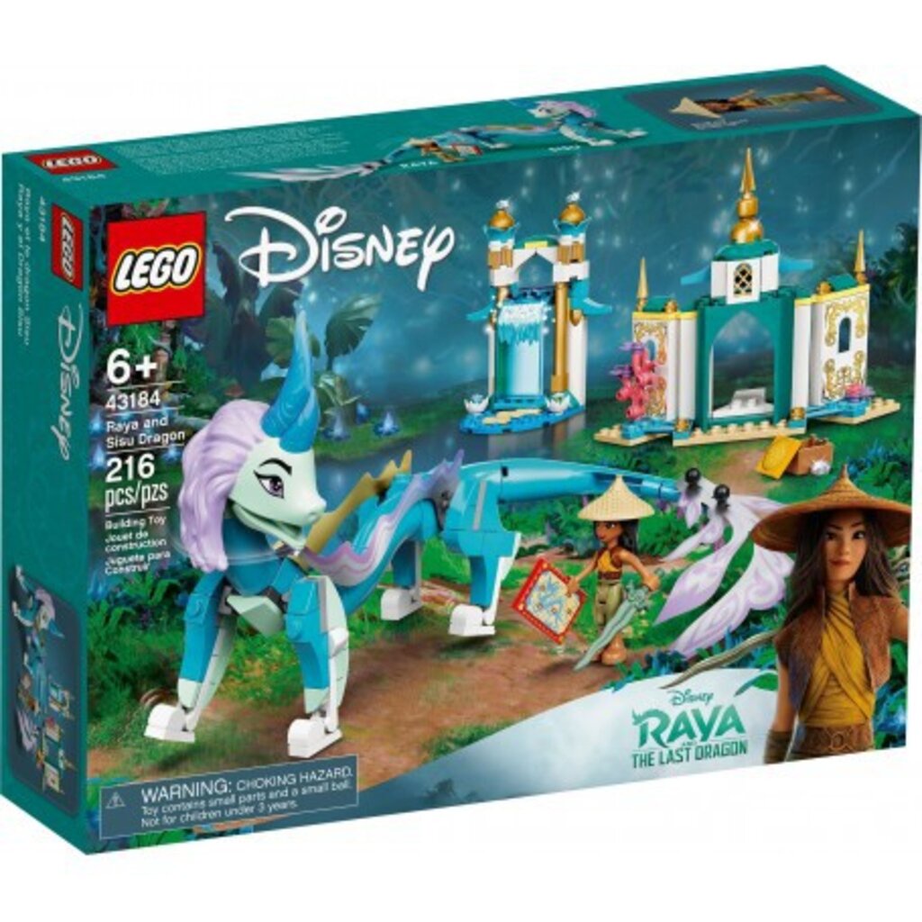 LEGO Disney Princess Raya And Sisu Dragon-43184