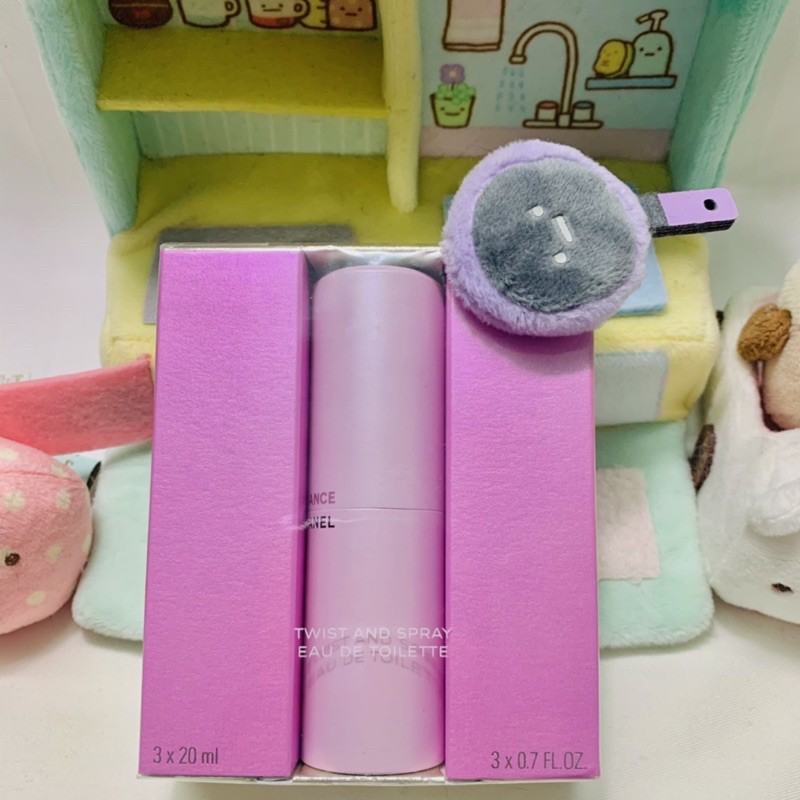 น้ำหอม ชาแนล Chanel Chance Eau Tendre TWIST AND SPRAY 3x20 ml.