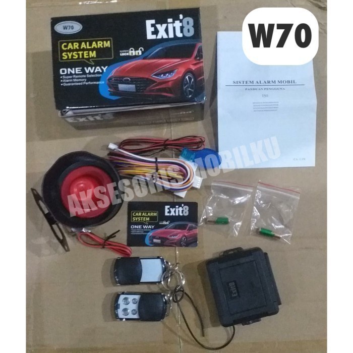 JIMNY CAR ALARM REMOTE MODEL SLIDING EXIT8