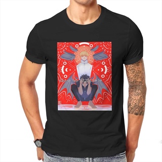 tshirtเสื้อยืดคอกลมฤดูร้อนเสื้อยืดคอกลม แขนสั้น ผ้าฝ้าย พิมพ์ลาย Devilman Crybaby Back Clic Gothic ขนาดใหญ่ สไตล์ฮาราจูก