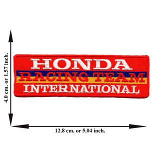 ตัดรีด ตัวรีดติดเสื้อ อาร์มปัก ติดเสื้อปัก ปักเสื้อ DIYลาย HONDA15