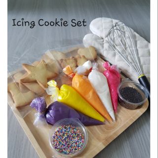 valentine cookie คุกกี้วาเลนไทน์ / Diy icing cookie set คุกกี้ไอซิ่ง