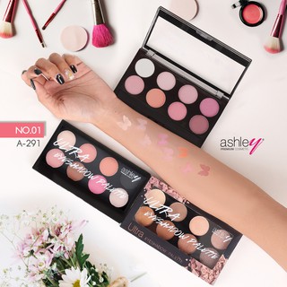 A-291 Ashley Ultra Eyeshadow Palette อายแชโดว์ ทาตา แต่งตา