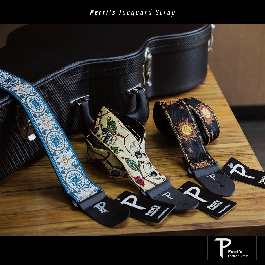 Perri's "Jacquard" Guitar Strap I สายสะพายกีตาร์ผ้าทอ Made in Canada