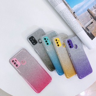 เคส กากเพชร ทูโทน 3ชิ้น รุ่น Samsung A10 A11 A20 M11 A30 A21S A50 A10S A71 A20S A51 A30S A31 A9proเคสกันกระแทก พร้อมส่ง
