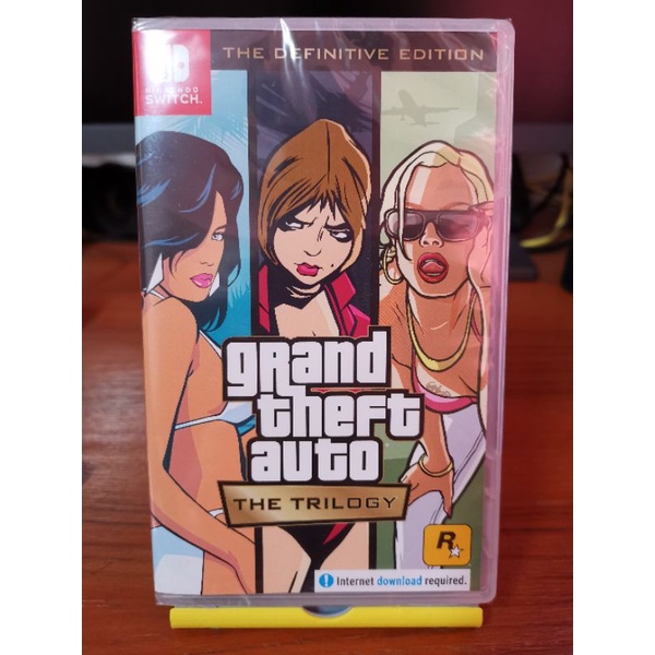 Grand Theft Auto Trilogy มือ 1 (GTA Triology)​ Nintendo Switch Game