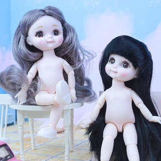 ตุ๊กตา Bjd 13 Jointed Nude Body แบบถอดออกได้ของเล่นสําหรับเด็ก 16ซม.