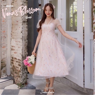 💎พร้อมส่ง💎Joob studio เดรส Maxidress Venus blossom collection