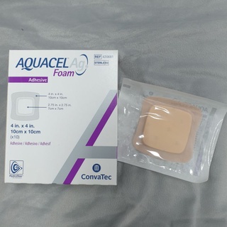 Aquacel Ag Adhesive ขนาด 10×10cm