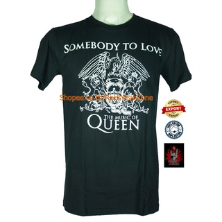 เสื้อวง Queen เสื้อไซส์ยุโรป ควีน PTA1502 เสื้อวงดนตรีร็อค เดธเมทัล