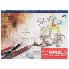 UNI SKETCH BOOK 100 G A3-20S (S-2256)
