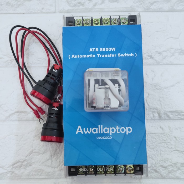 ATS สวิตช์ถ่ายโอนอัตโนมัติ เครื่องกําเนิดสลับ โซล่าเซลล์ PLTS pln 40A