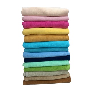 ผ้าขนหนู 27x54 นิ้ว 14 ปอนด์ คอตต้อน 100% ทอเกลียวคู่ เกรดโรงแรม Towel 27x54" 14 lb Cotton 100% Hotel Quality