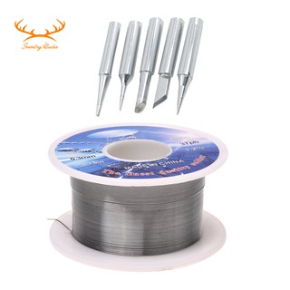 ☀stock☀Solid Solder 0.3mm Dia Flux Core 63% Tin 37% Lead Long Wire Reel