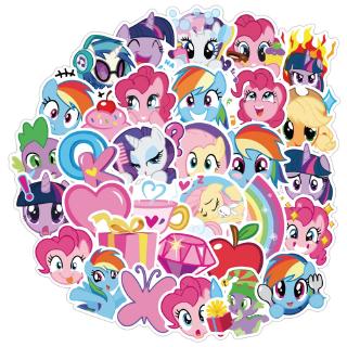 สติกเกอร์ ลายการ์ตูน my little pony กันน้ำ 40 ชิ้น