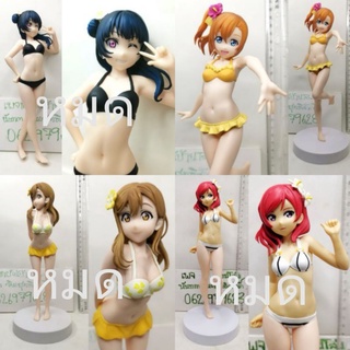 (แท้/มือ2) Banpresto LOVE LIVE!SUNSHINE!! EXQ FIGURE Takami Chika,YOSHIKO TSUSHIMA,Rin,MAKI,Kunikida SUMMER Ver.