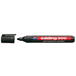 edding 300 : ปากกามาร์กเกอร์ (ดำ)